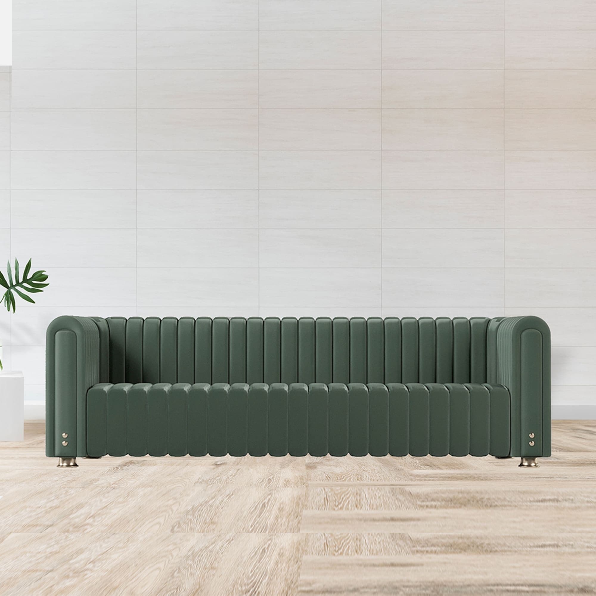 Knoxx Leather Sofa