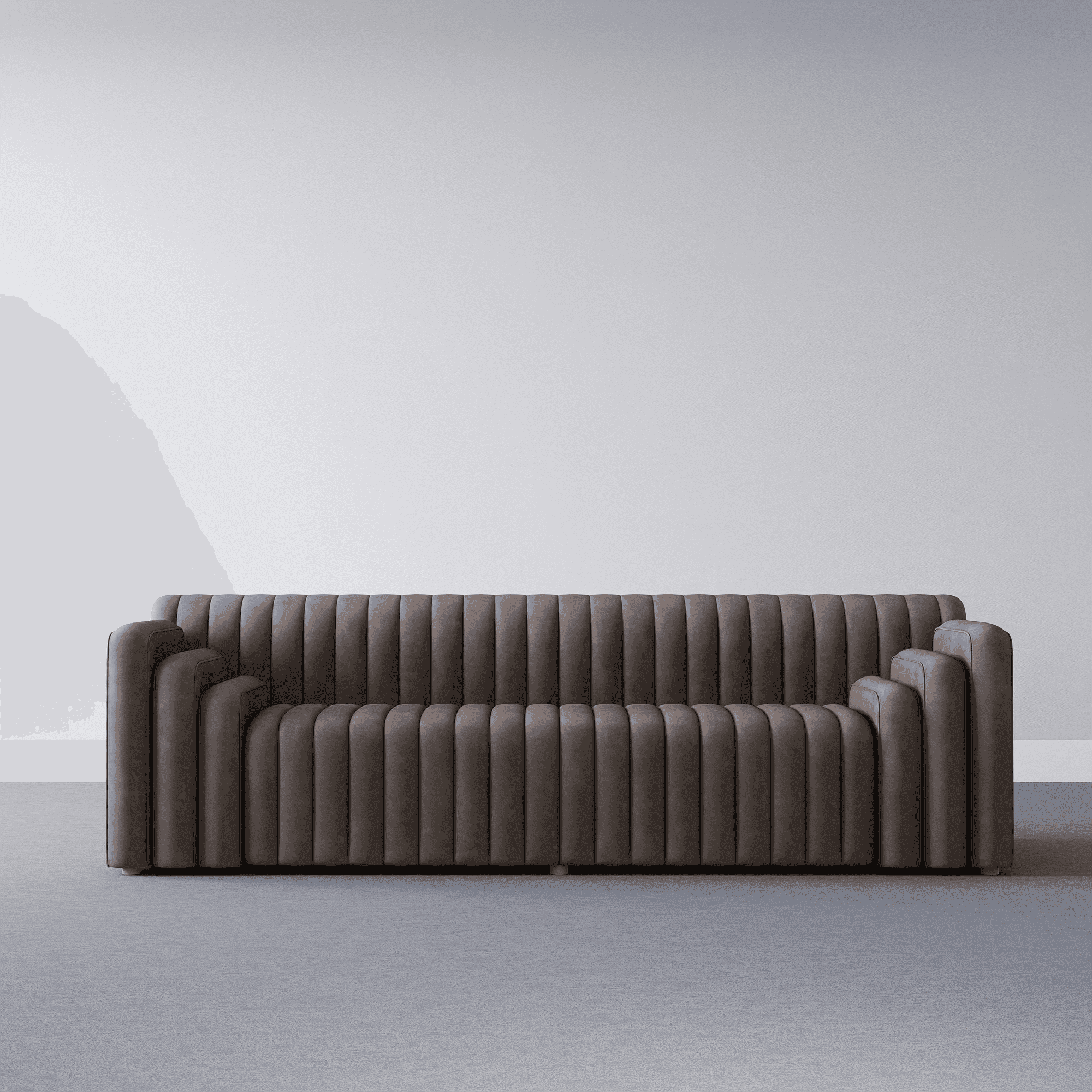 Mesa Fabric 3 Seater Sofa